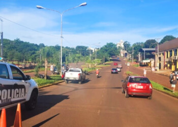 Menor en moto despistó en Oberá y está internado en grave estado