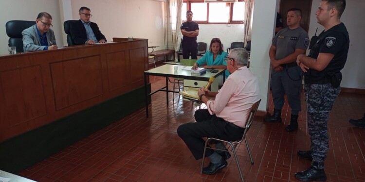 ANTE EL TRIBUNAL. Doce años después volvió al banquillo y nuevamente acusado por delitos contra la integridad.