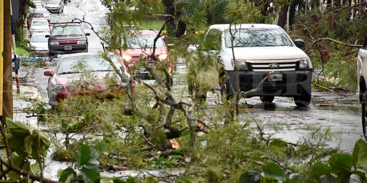 EN ALERTA. El frente de tormenta podría generar fuertes ráfagas y granizo.