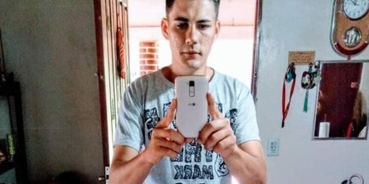 RECUERDO. Corresponde a una imagen extraída del Facebook del hombre.