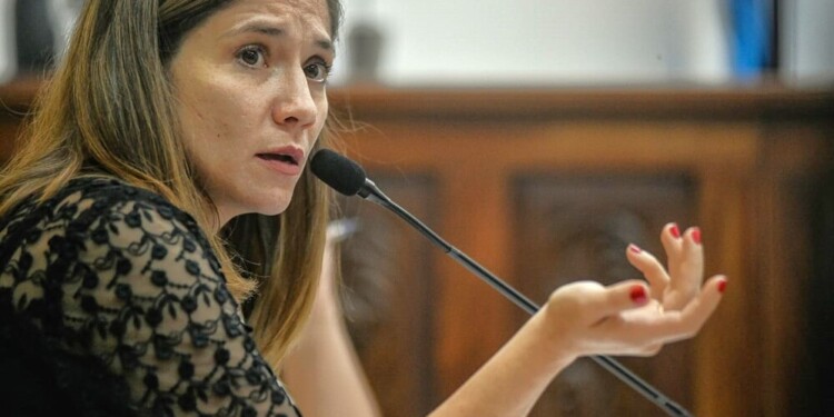 MISIONES TAMBIÉN. Sommer Aromí fue frontal para defender el reclamo mayoritario de cambiar el sistema penal provincial. (Foto: Gentileza M. otaño (mmo_marcos)