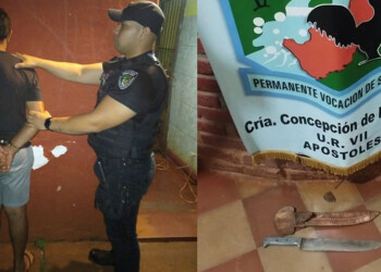 Detuvieron a un hombre por “machetear” al perro de su vecina
