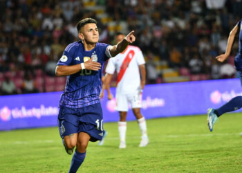 La Selección Argentina Sub-23 le ganó a Perú en el Preolímpico