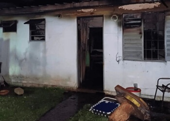 Se incendió una vivienda en el barrio A 3-2 de Posadas