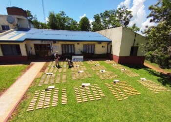 Prefectura secuestró en Corpus cerca de 500 kilos de marihuana