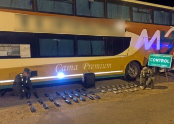 Salió de Posadas con marihuana en la valija