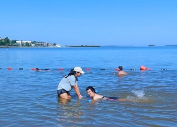 Natación en El Brete: otra oferta para disfrutar del verano en Posadas
