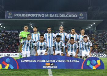 Argentina igualó con Paraguay en el arranque del Preolímpico Sub-23