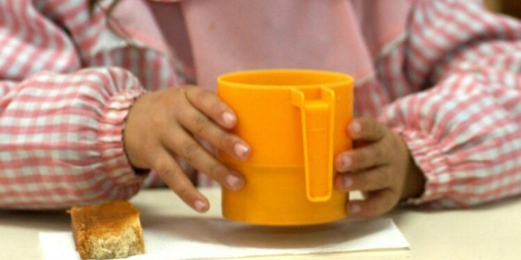 AUMENTO. A nivel país creció un 21% la cantidad de alumnos que reciben el almuerzo en escuelas estatales.