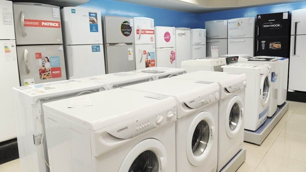 Marcan que la ventas de electrodomésticos cayeron un 50% en enero