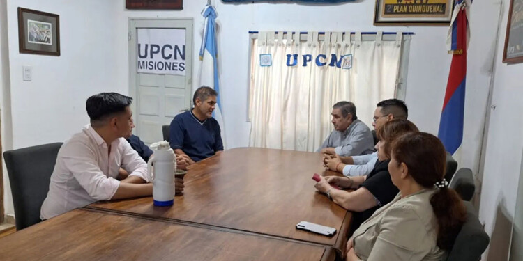 ENCUENTRO. El decreto de Horacio Zarza llegó días después de una reunión que mantuvo con representantes de UPCN.