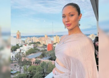 De Bonpland a la India, inició viaje la Miss Mundo Argentina, Mariela Fuchs