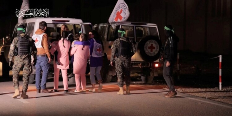 Intercambio de rehenes entre Hamas e Israel. /Reuters