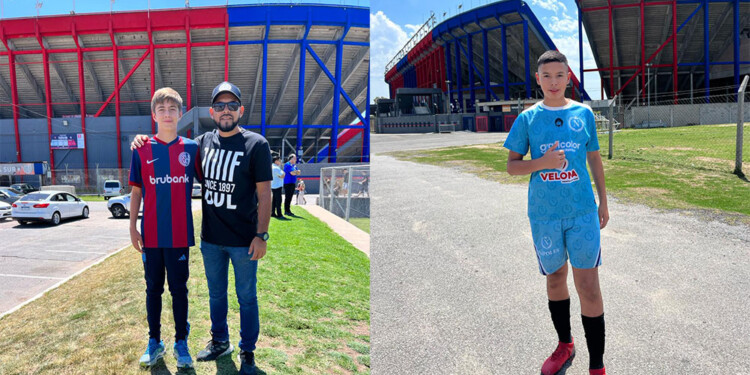 VALORES. Losavio junto a Da Silva; y Caballero. Los dos van por el sueño.