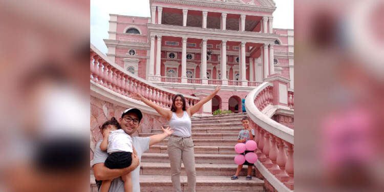 MISIÓN EN BRASIL. Durante cuatro meses, la familia misionó en Manaos.