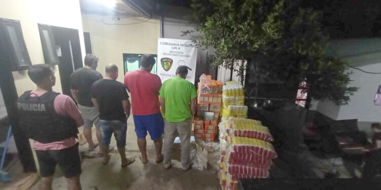 Fueron detenidos un fletero, el propietario del supermercado y dos referentes de organizaciones sociales