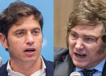 Insólito: Javier Milei protagonizó una pelea con una cuenta falsa de Kicillof