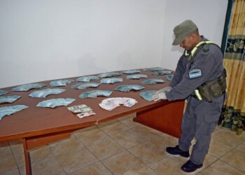 Tráfico de divisas: llevaban el equivalente a 50 millones de pesos escondidos en el auto