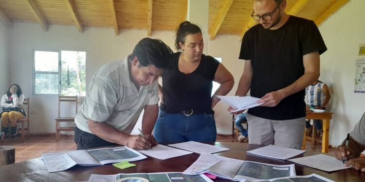 RELEVAMIENTO. 90 comunidades guaraníes cuentan con sus carpetas técnicas gracias al trabajo realizado.