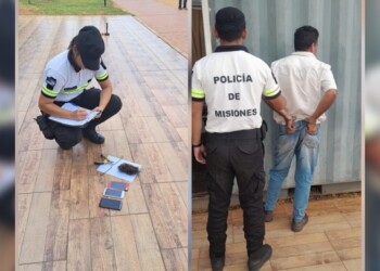 Lo atraparon con las “manos en el cable”