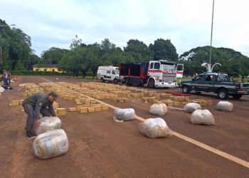 Gendarmería decomisa carga de marihuana valuada en más de 6.000 millones de pesos