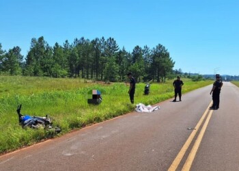 Motociclista despistó y murió en la ruta costera