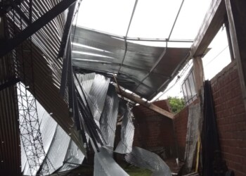 Temporal: las voladuras de techos fueron los principales daños en Posadas y Garupá