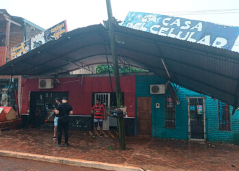 Temporal en Campo Viera causó destrozos en comercios y viviendas
