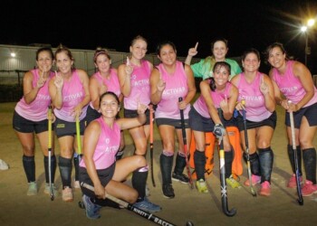 Horizonte tiñó de rosa el Seven de mami’s hockey