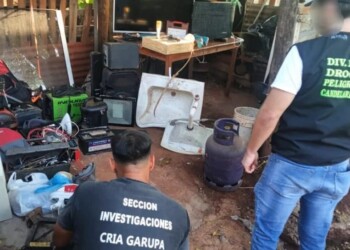Descubrieron un aguantadero y buscan a un reducidor en Posadas