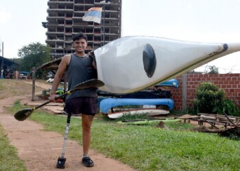 Canotaje: Aarón Rodríguez busca ayuda y va detrás de un sueño