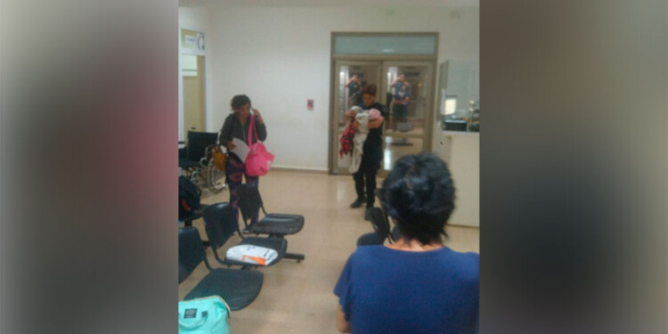 Una vez estabilizada, la menor fue trasladada al Hospital Neonatal