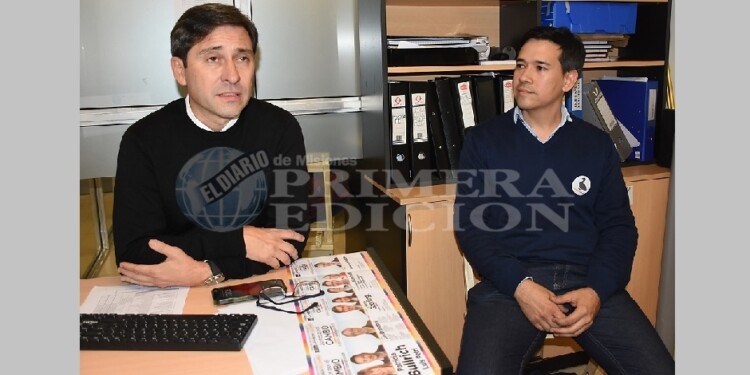 CONTRA LOS GOBERNADORES. Goerling y Bianchetti firmaron la carta.