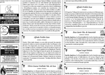 Fúnebres del Jueves 8 de Febrero de 2024