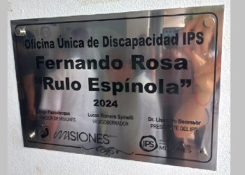 La Oficina Única de Discapacidad del IPS fue bautizada con el nombre de “Fernando Rosa”