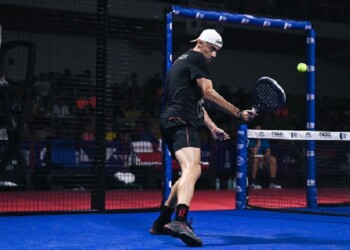 Pádel: Leo Augsburger no pudo en el debut en Arabia Saudita