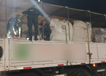 Camión con 36 toneladas de metales se dirigía a Irigoyen para presunto contrabando