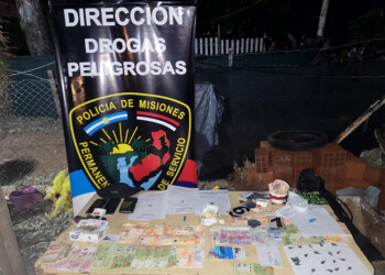 Desbarataron un punto de venta narco en la Chacra 189 de Posadas