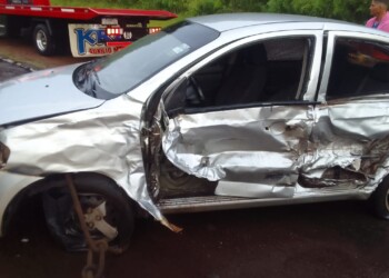 Choque sobre la ruta 12 en Gobernador Roca dejó lesionados