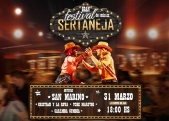 El City Center Iguazú celebra su aniversario con un festival de música sertaneja 