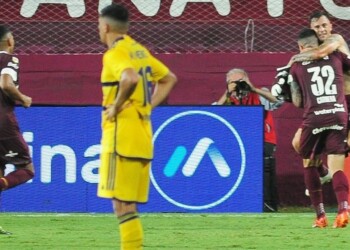 Boca cayó con Lanús y vuelve a retrasarse en la Copa de la Liga