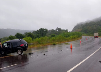 Despiste en 25 de Mayo dejó una mujer y sus hijos lesionados