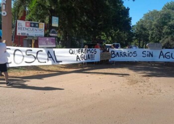 Siguen los reclamos y denuncias por falta de agua en Candelaria