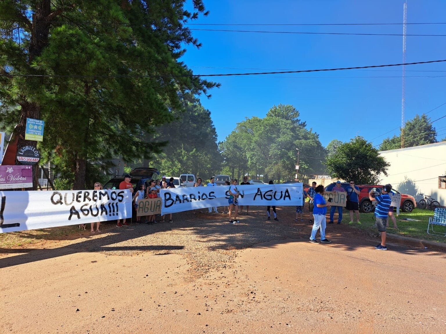 Siguen los reclamos y denuncias por falta de agua en Candelaria ...