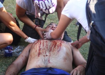 Ley Ómnibus: incidentes, heridos y detenidos en la segunda jornada de protestas