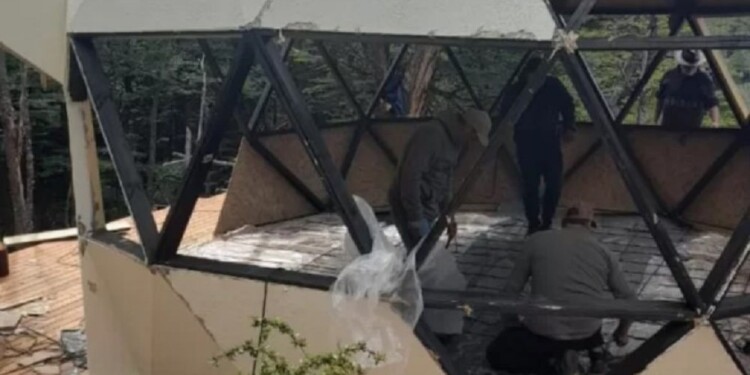 La instalación "trucha" fue "recuperada" y desmantelada en las últimas horas