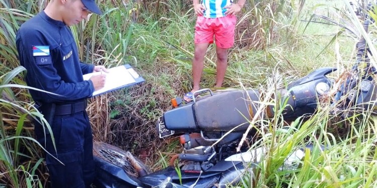 POTENTES Y VALIOSAS. Las motos robadas de la guardia de Pozo Azul no tenían patentes y, menos aún, papeles.