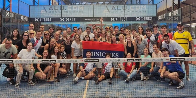 HAY EQUIPO. Los padlistas misioneros tendrán la oportunidad de jugar ante su gente en esta temporada nueva.