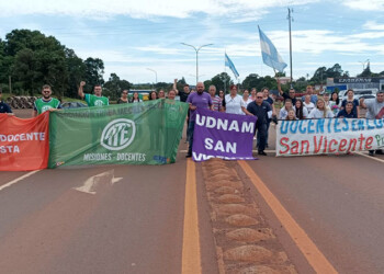 CTERA tuvo el 95% de adhesión al paro en Misiones y el 80% a nivel nacional