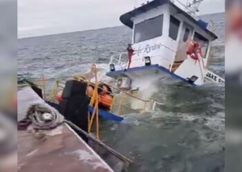 Remolcador de barcazas paraguayo se hundió cerca de la Represa Yacyretá